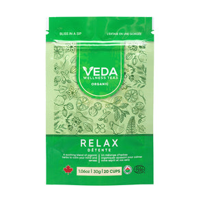 RELAX Loose leaf tea (Organic Ashwagandha, tulsi,  rose, fennel and licorice)