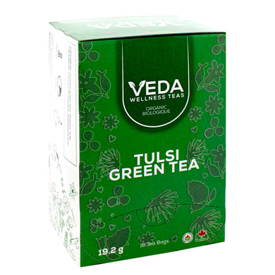 TULSI GREEN TEA (Organic Tulsi and Green tea), 16 compostable tea bags